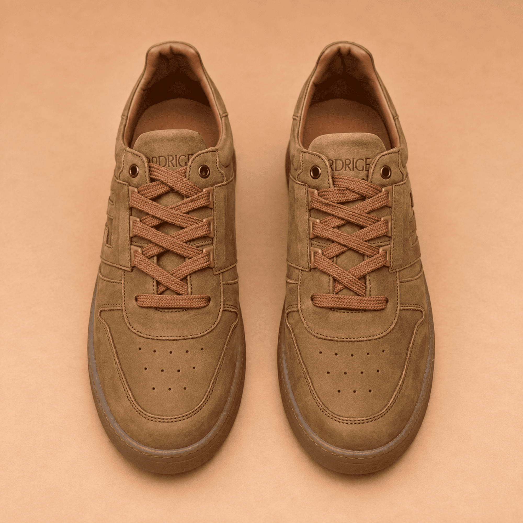 Hardrige - HE05 - Baskets pour homme - HE05 Nubuck Camel - vue 2