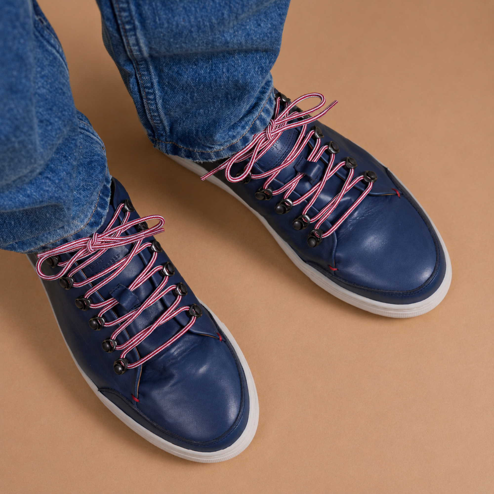 Hardrige - Lender Navy & Blanc - Roger Bleu - vue 2